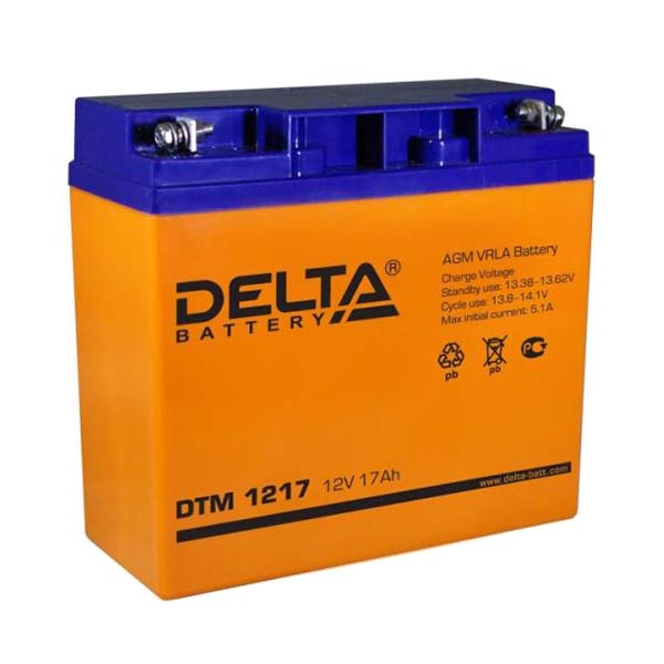 Блок питания Аккумулятор Delta, DTM 1217